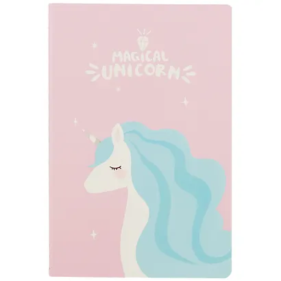 Тетрадь в линейку Languo, Unicorns, 40 листов, в ассортименте - фото 1