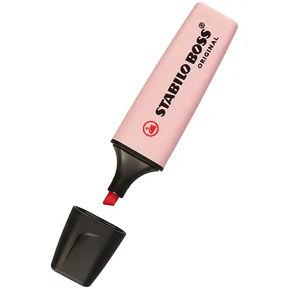 Текстовыделитель Stabilo, Boss Original Pastel, розовый 2-5 мм - фото 2