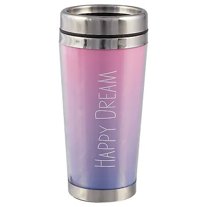 Термостакан Happy dream (фиолетовый градиент) (пластик) (400мл) - фото 1