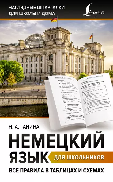 Немецкий язык для школьников. Все правила в таблицах и схемах - фото 1