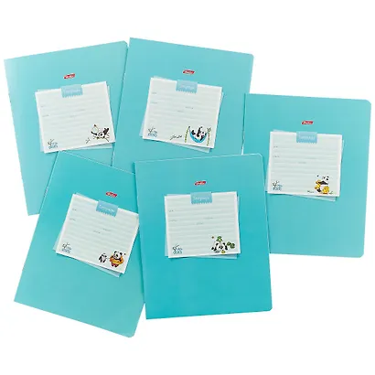 Тетрадь в клетку Hatber, "Маленькие панды", 12 листов, в ассортименте - фото 3