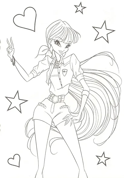 Раскраска А5 Эконом. Winx. Магия дружбы - фото 5