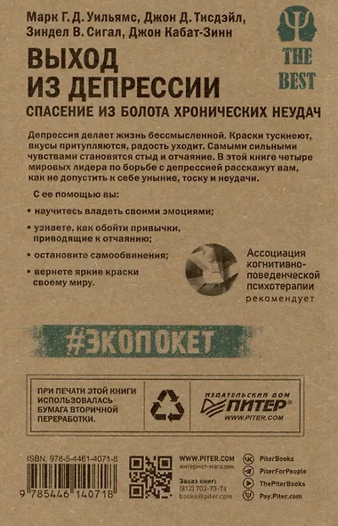 Выход из депрессии. Спасение из болота хронических неудач (#экопокет) - фото 3