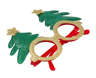 Очки новогодние Елочки (пластик) (12-06141-P4) - фото 3