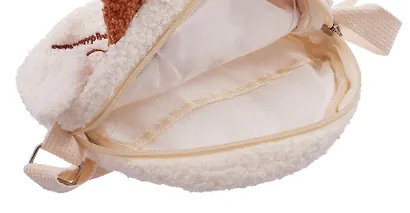 Сумочка плюшевая Котик (20х18х5) (12-12415-202411-B10) Bookvalno - фото 5