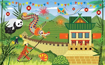 Стикер-мозаика. Чудеса света с наклейками - фото 3