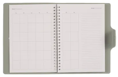 Бизнес-тетрадь А5, 96 листов в клетку, 140 x 200 мм "Poesy. Птицы" искусственная кожа, спираль - фото 8