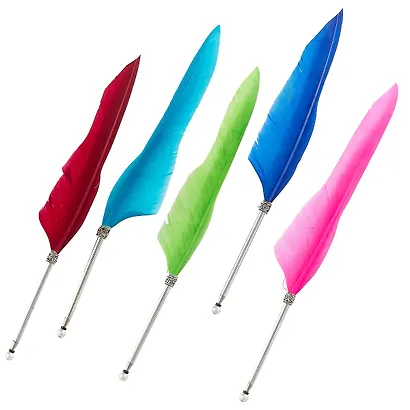 Ручка шариковая "Перо с жемчужиной" - фото 3