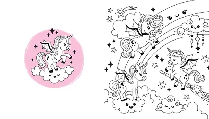 Я очень люблю раскрашивать kawaii - фото 5