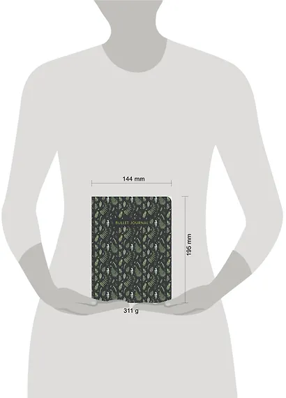 Блокнот «Bullet Journal. Листья», 80 листов - фото 3