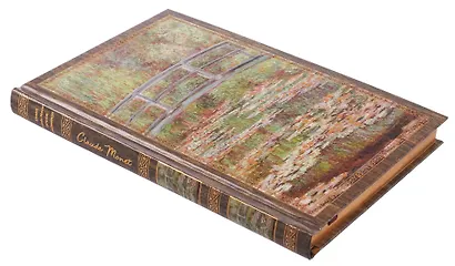 Книга для записей "К. Моне. Японский мостик" А5, твердая обложка - фото 2