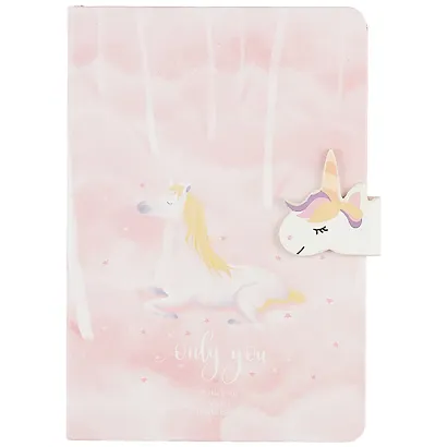 Блокнот с магнитной застёжкой «Only you. Единорог», 128 листов, 19 х 13 см - фото 4