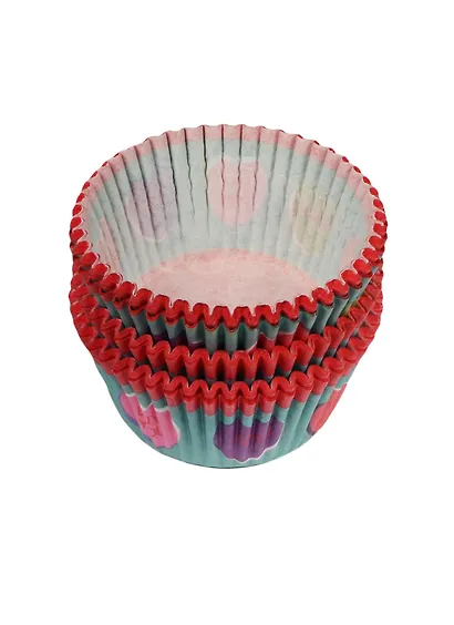 Форма под кекс Пружинки на оранжевом (100шт/туб) (11-01553-L2) - фото 1