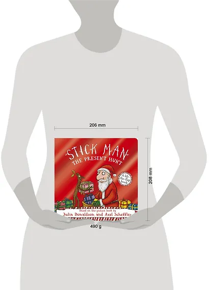 Stick man - the present hunt (Julia Donaldson) Человеткин - охота на подарки (Джулия Дональдсон) /Книги на английском языке - фото 8