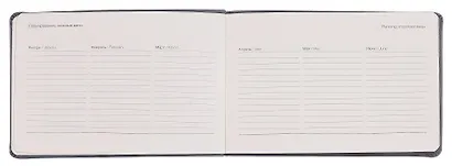 Еженедельник датированный 2026 год, А6, 64 листа, 160x105 мм "Shadow", черный - фото 7