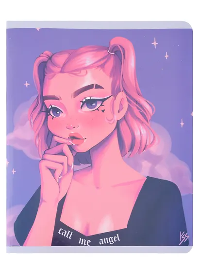 Тетрадь в клетку Listoff, "Instagram girls (Эксклюзив)", 48 листов, в ассортименте - фото 6