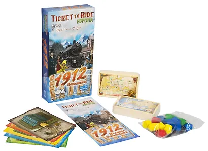 Настольная игра "Ticket to Ride. Европа: 1912" - фото 2