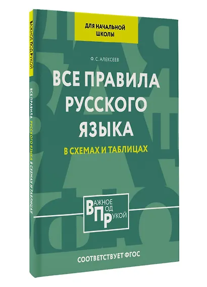 Все правила русского языка для начальной школы в схемах и таблицах - фото 3