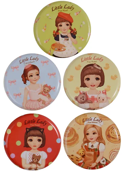 Монетница на молнии Little Lady (металл) (12-21695-S2) - фото 4