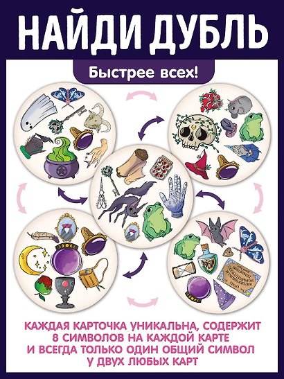 Настольная игра «Дубль Магия и Колдовство», Нескучные игры - фото 4