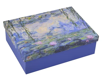 Коробка подарочная "ART. Моне К. Водяные лилии" 22*16*7, Schiller - фото 6