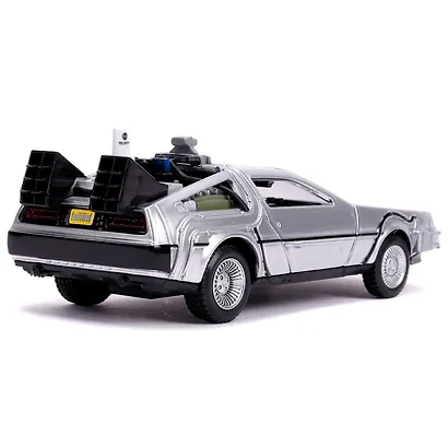 Модель Машинки Hollywood Rides 1:32 Назад в будущее Time Machine (Back To The Future-2) 30541 - фото 4