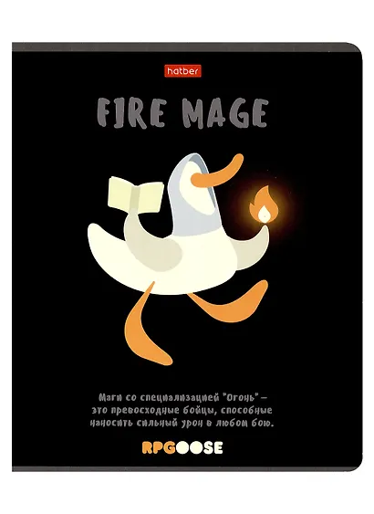 Тетрадь в клетку Hatber, "Гусь боевой", 48 листов, в ассортименте - фото 1