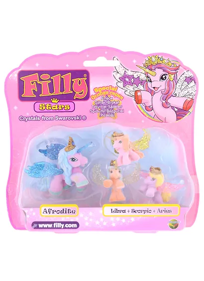 Набор игровой Filly Звезды с блестками «Волшебная семья», M081060-3850 - фото 1