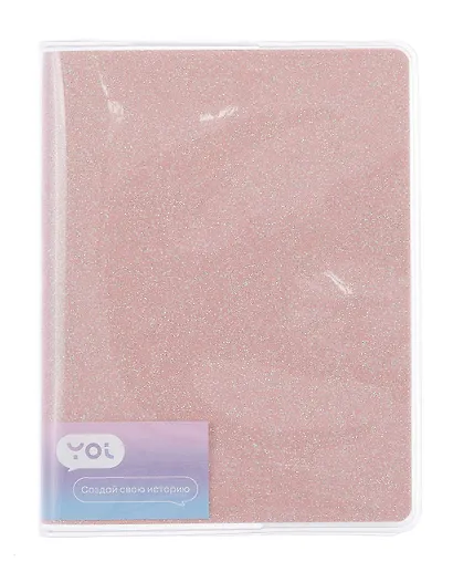 Записная книжка А6 80 листов в клетку, "Glamorous Glitter", в ассортименте, Yoi - фото 8