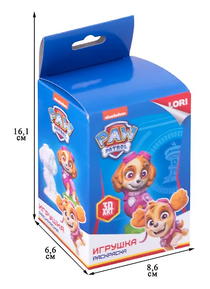 3D Art. Игрушка-раскраска "Щенячий патруль. Скай" - фото 2