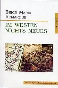 Im westen nichts neues (На Западном фронте без перемен), на немецком языке - фото 1