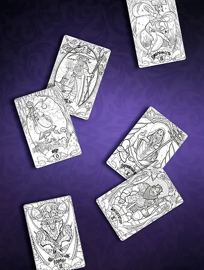 Темное Таро. Раскрась свою колоду - фото 7