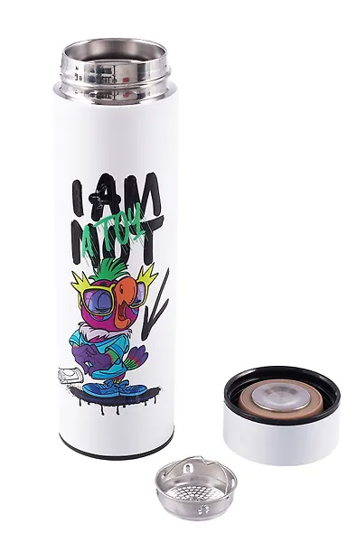 Союзмультфильм Термос  Кеша (белый) (500 мл) - фото 5