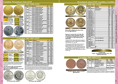 Каталог Монет СССР и России 1918-2023 годов. Стоимость. Разновидность. Тиражи. Выпуск 15 - фото 3