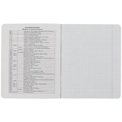 Тетрадь предметная в клетку Listoff, "Scientific. История", 48 листов - фото 2