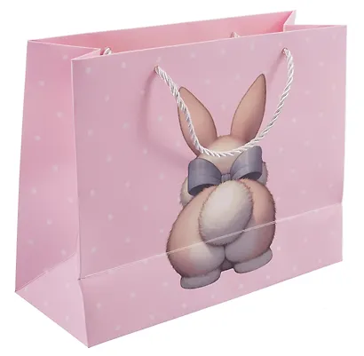 Пакет А4 25,5*20*10 "Bunnies" горизонт., дет., бум.мат., ассорти - фото 6