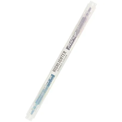 Текстовыделитель Double color, двухсторонний, в ассортименте - фото 4