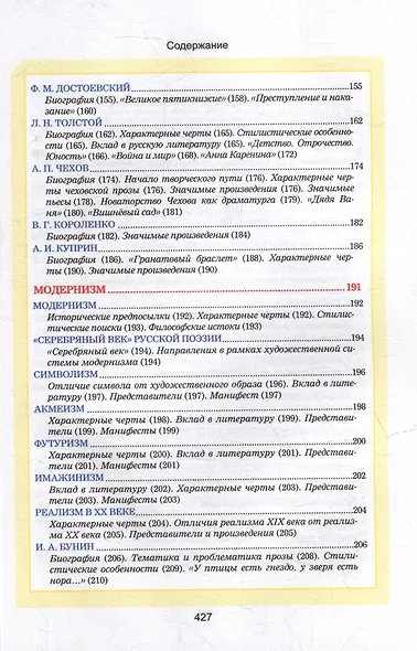 Литература. Весь школьный курс в таблицах - фото 5