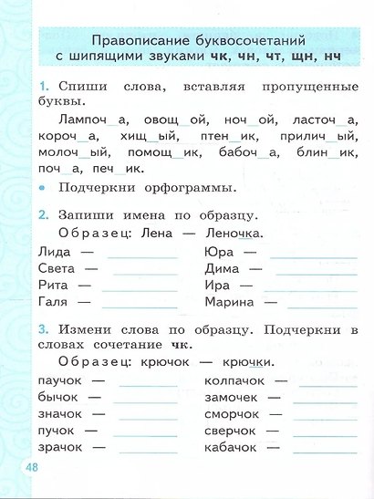 Русский язык. 2 класс. Тренажёр к учебнику В.П. Канакиной, В.Г. Горецкого. ФГОС - фото 5