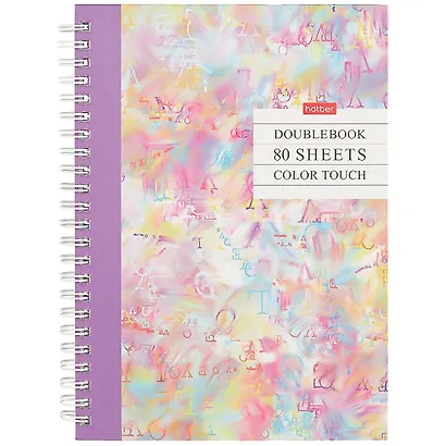 Тетрадь в клетку Hatber, Color touch, А5, 80 листов - фото 1