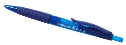 Ручка шариковая Schneider, Suprimo, автоматическая синяя 1 мм - фото 4