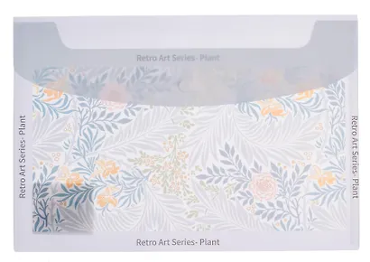 Папка-конверт А4 на кнопке "Flowers", в ассортименте - фото 8