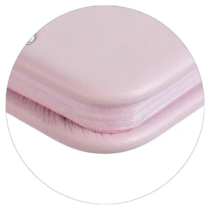 Дневник шк. "Розовые сердечки" кожзам, тв.переплёт, шелкография в одну краску, блинт.тиснение, пантон, одно ляссе, загругл.углы, универс.шпаргалка - фото 11