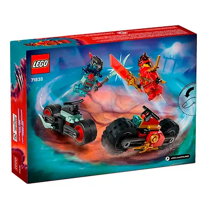 LEGO NINJAGO: Гонка Кая на мотоцикле, 79 деталей (71838) - фото 4