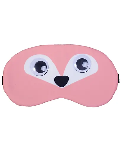 Маска для сна Зверюшки с объемными глазами (пакет) - фото 4