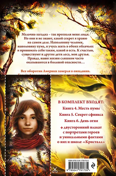 Дети леса. Книги 4-6. Комплект с плакатом - фото 2