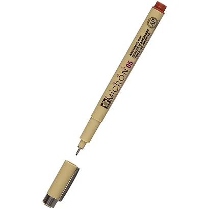 Ручка капиллярная Pigma Micron 0.45мм Коричневый, Sakura - фото 2