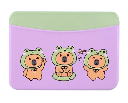 Чехол для карточек горизонтальный Kигуруми Капибары (ДКГ2023-135) - фото 1