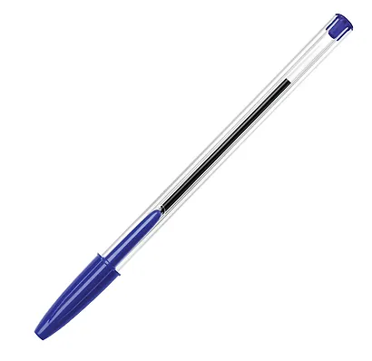 Ручка шариковая Bic, Cristal, синяя - фото 1