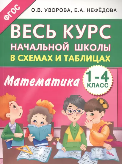 Весь курс начальной школы в схемах и таблицах. Математика. 1-4 классы - фото 1